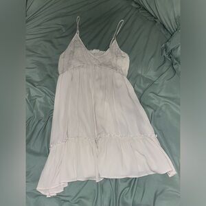 Short beige altered state dress